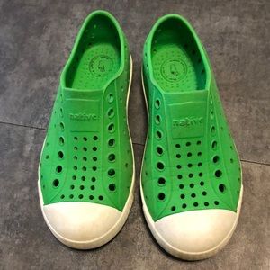 Green Native Sneakers. Size 11.